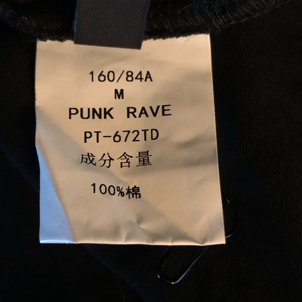 PUNK RAVE cherub print split sleeve tee - Picture 7 of 7